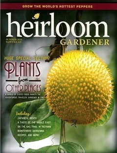 Heirloom Gardener Magazine, Summer 2014