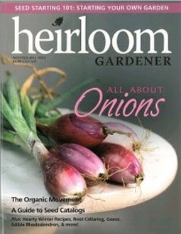 Heirloom Gardener Magazine, Winter 2011/2012