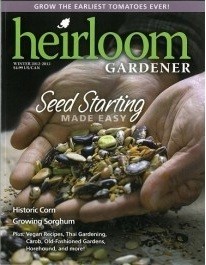 Heirloom Gardener Magazine, Winter 2012/2013