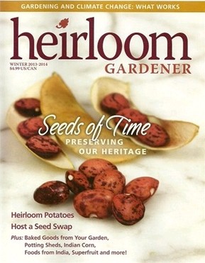 Heirloom Gardener Magazine, Winter 2013/2014