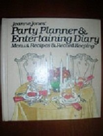 Jeanne Jones Party Planner & Entertaining Diary