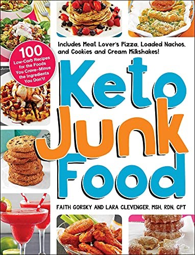 Keto Junk Food: 100 Low-Carb Recipes for the Foods You Crave―Minus the Ingredients You Don't!