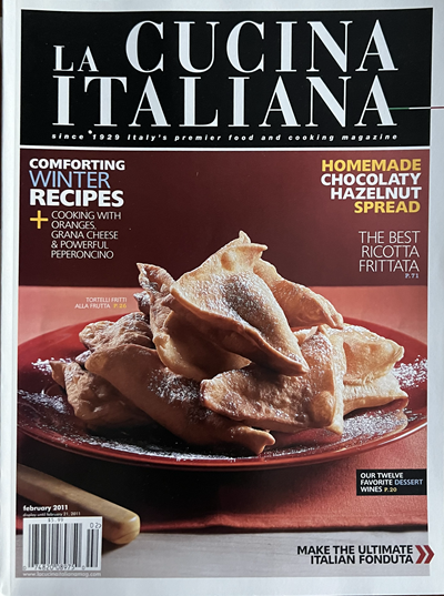 La Cucina Italiana Magazine, February 2011