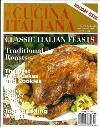 La Cucina Italiana Magazine, Nov/Dec 2002: Holiday Issue