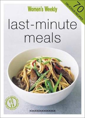 Last-Minute Meals