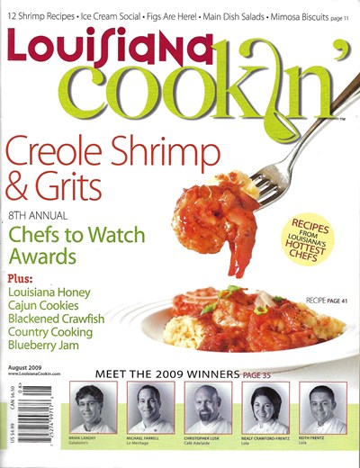 Louisiana Cookin' Magazine, August 2009