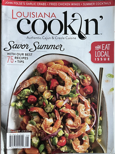Louisiana Cookin' Magazine, July/Aug 2019