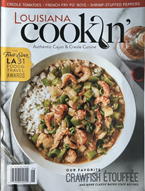 Louisiana Cookin' Magazine, May/June 2019