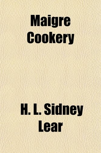 Maigre Cookery