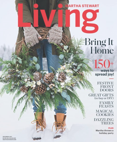 Martha Stewart Living Magazine, December 2017