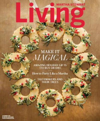 Martha Stewart Living Magazine, December 2018