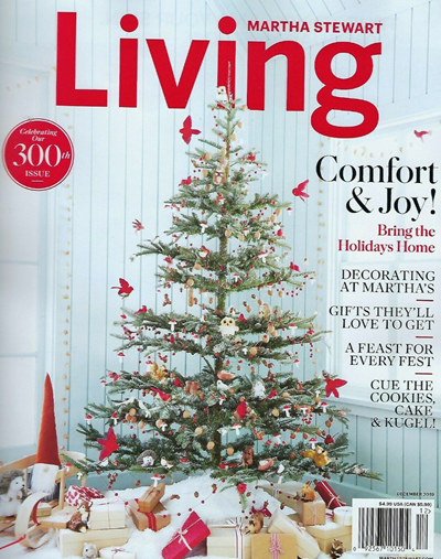 Martha Stewart Living Magazine December 2019 300th Issue Eat Your Books