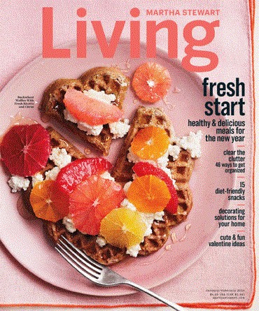 Martha Stewart Living Magazine, Jan/Feb 2014