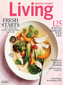 Martha Stewart Living Magazine, Jan/Feb 2018