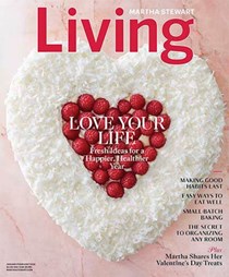 Martha Stewart Living Magazine,  Jan/Feb 2022