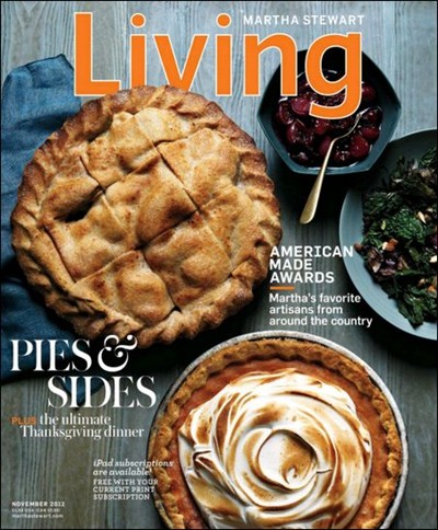 Martha Stewart Living Magazine, November 2012 | Eat Your Books