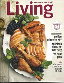 Martha Stewart Living Magazine, November 2013