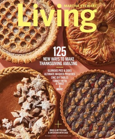 Martha Stewart Living Magazine, November 2016