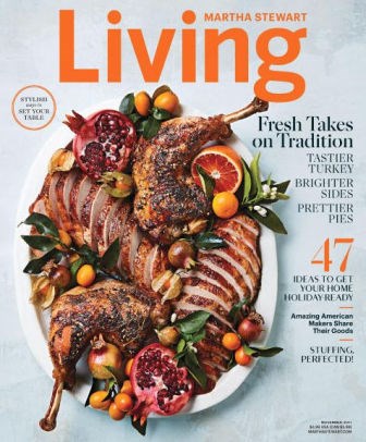 Martha Stewart Living Magazine November 2017 Eat Your Books