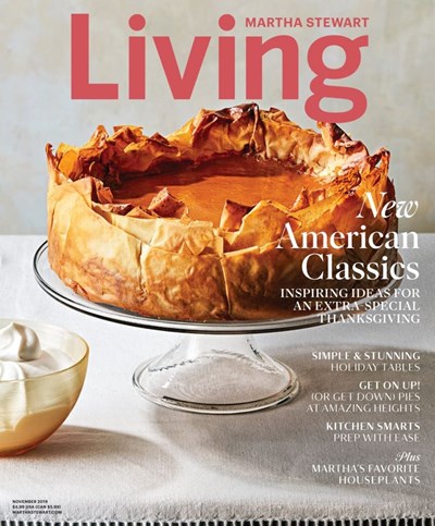 Martha Stewart Living Magazine November 2019 Eat Your Books