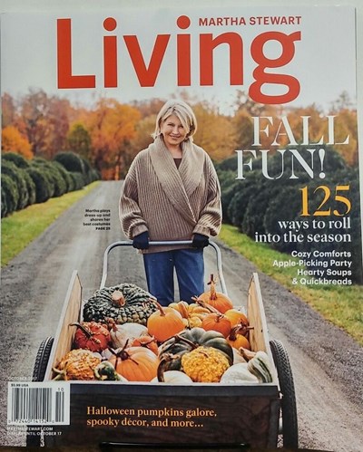 Martha Stewart Living Magazine, October 2017