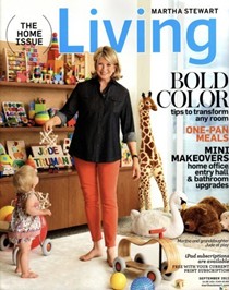 Martha Stewart Living Magazine, September 2012: The Home Issue