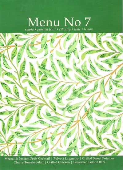 Menu No 7