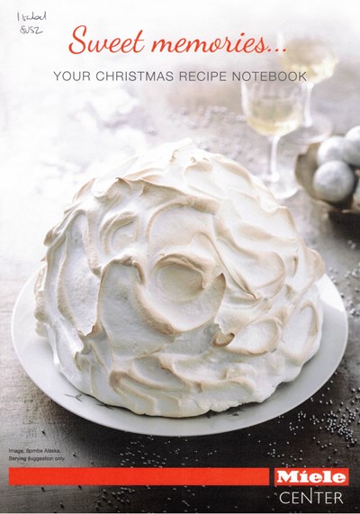 Miele Sweet Memories: Your Christmas Recipe Notebook