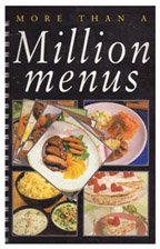 More Than a Million Menus
