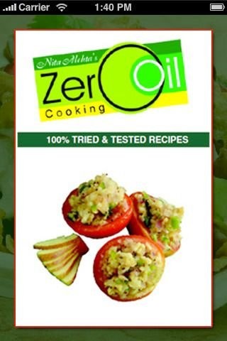 Nita Mehta's Zero Oil Recipes