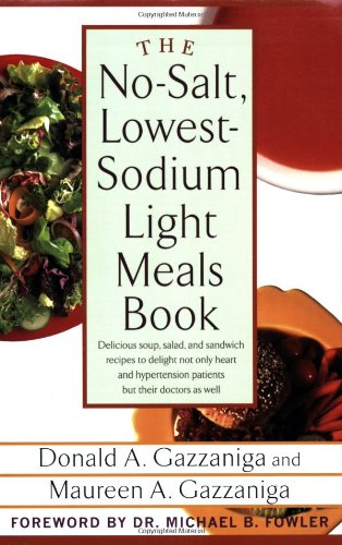 No-Salt, Lowest-Sodium Light Meals Book
