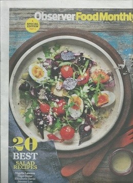 Observer Food Monthly Magazine, August 3, 2014: Special Edition: 20 Best Salad Recipes