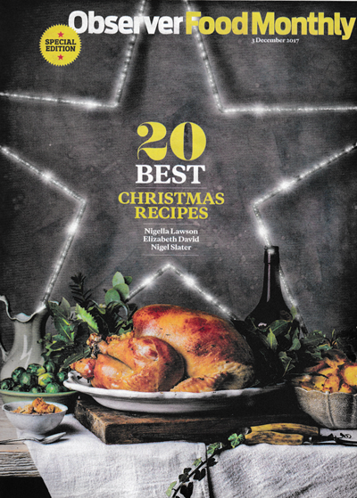 Observer Food Monthly Magazine, December 3, 2017: Special Edition: 20 Best Christmas Recipes