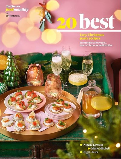 Observer Food Monthly Magazine, December 1, 2024 Special Edition: 20 Best Easy Christmas Party Recipes