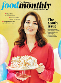 Observer Food Monthly Magazine, January 2018: The 200th Issue