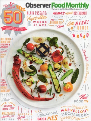 Observer Food Monthly Magazine, March 2016: The 4th Annual OFM 50