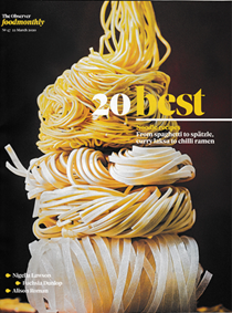 Observer Food Monthly Magazine, March 22, 2020: Special Edition: 20 Best Noodle Recipes