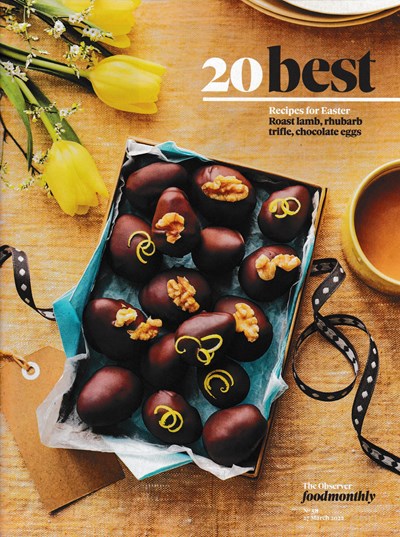 Observer Food Monthly Magazine, March 27, 2022: Special Edition: 20 Best Recipes for Easter