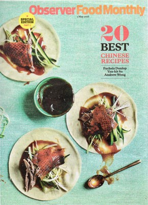 Observer Food Monthly Magazine, May 1, 2016: Special Edition: 20 Best Chinese Recipes