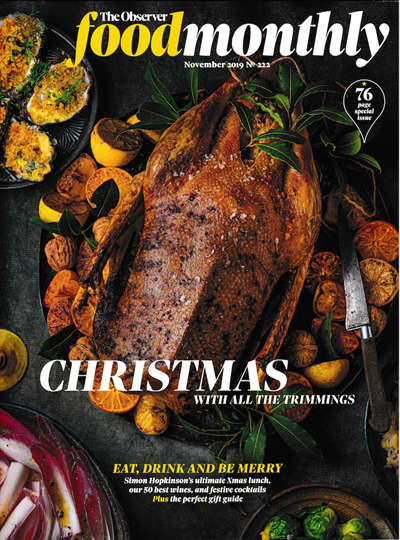 Observer Food Monthly Magazine, November 2019: Christmas with All the Trimmings