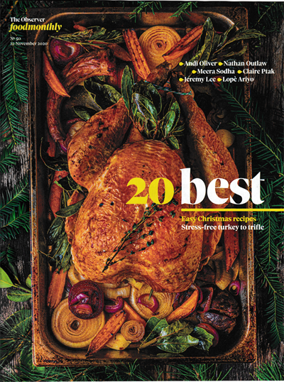 Observer Food Monthly Magazine, November 22, 2020: Special Edition: 20 Best Easy Christmas Recipes