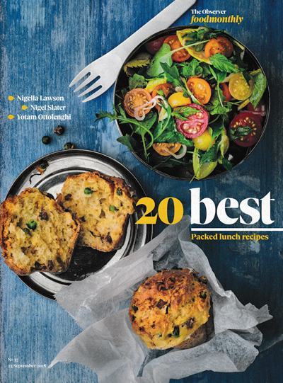 Observer Food Monthly Magazine, September 23, 2018: Special Edition: 20 Best Packed Lunch Recipes