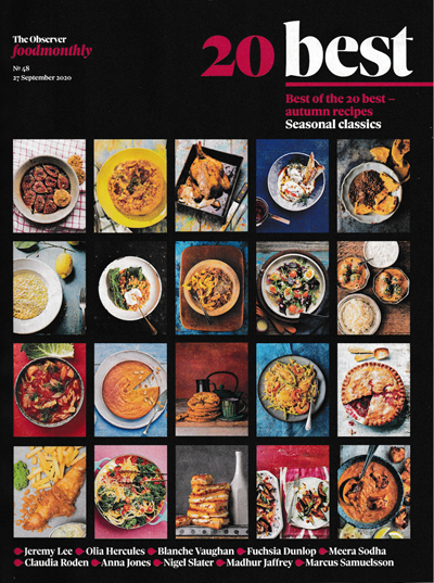 Observer Food Monthly Magazine, September 27, 2020: Special Edition: 20 Best Autumn Recipes