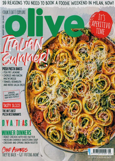 Olive Magazine, August 2019