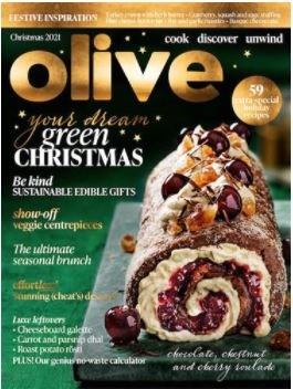 Olive Magazine, Christmas 2021