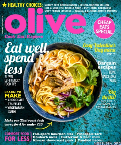 Olive Magazine, February 2015: Cheap Eats Special
