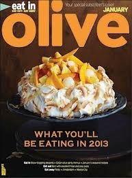 Olive Magazine, January 2013