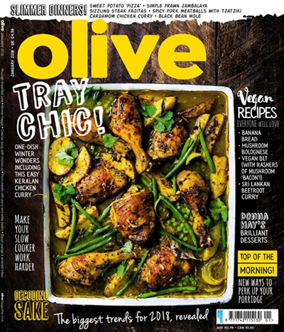 Olive Magazine, January 2018