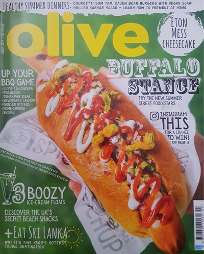 Olive Magazine, July 2017
