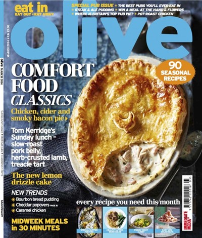 Olive Magazine, March 2014: The Pub Issue